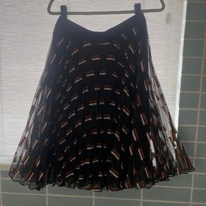 GREY jason wu midi pleated skirt new with tags